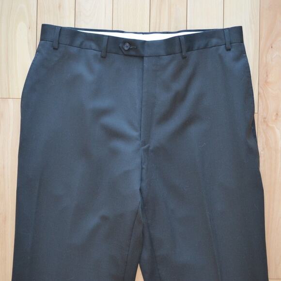 NWT Lauren Ralph Lauren Wool Dress Pants Brown Size 42x36 - Picture 2 of 4